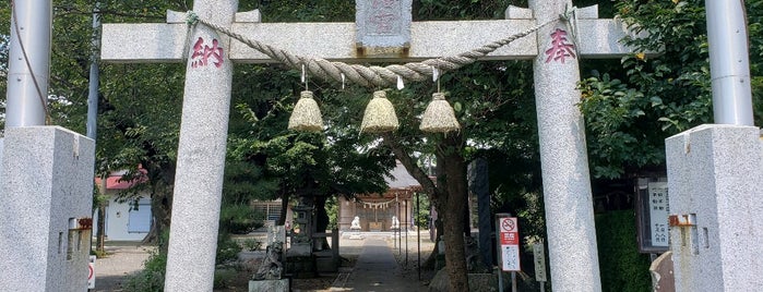 下溝八幡宮 is one of 参拝神社.