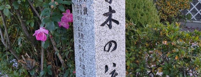 史跡 厚木村渡船場跡 is one of 大山道.