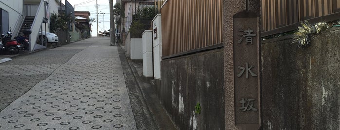 清水坂 (清水ヶ丘) is one of 横浜の坂道を歩く.