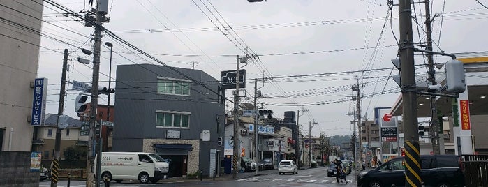 Shukugawara Sta. Intersection is one of 麻生、多摩、宮前.