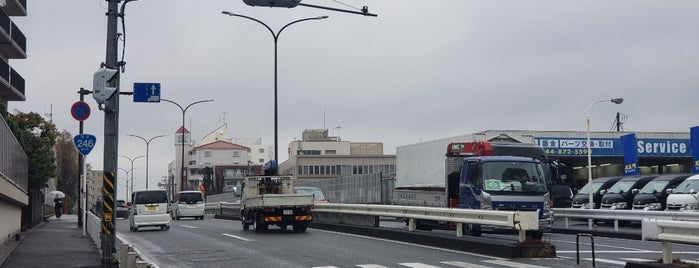 鷺沼一丁目交差点 is one of 車で通る.