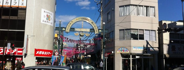 松原商店街入口交差点 is one of 国道16号(八王子街道, 県道56号).