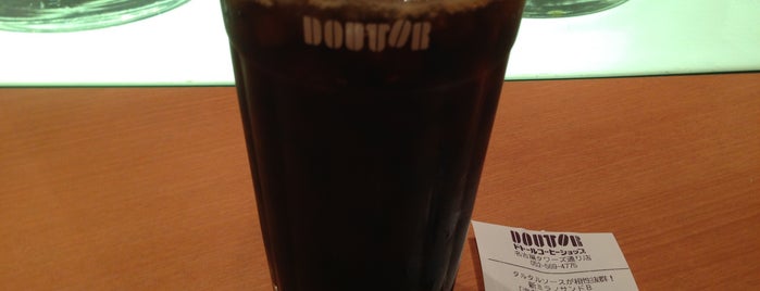 Doutor Coffee Shop is one of Locais curtidos por ばぁのすけ39号.