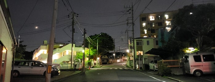 子生坂 is one of 横浜の坂道を歩く.