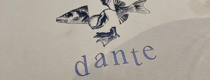 Dante is one of Restaurants Paris.