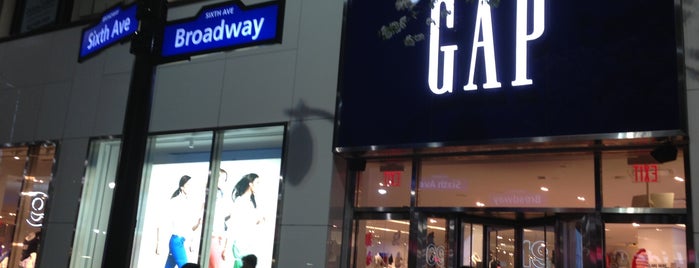 GAP is one of ny shop.
