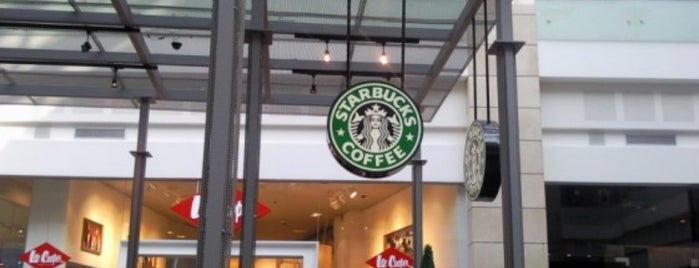 Starbucks is one of Have a cup of coffee.