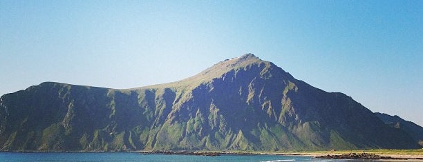 Skagsanden is one of Lofoten Islands.