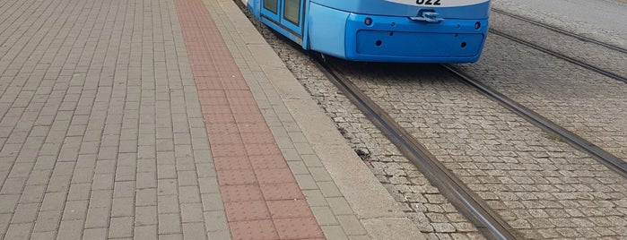 Námestie osloboditeľov (tram, bus trolleybus) is one of Košice.