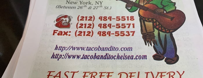 Taco Bandito is one of Cheap Lunch Manhattan.