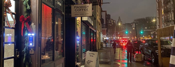 Prodigy Coffee & Wine is one of NY Espresso.