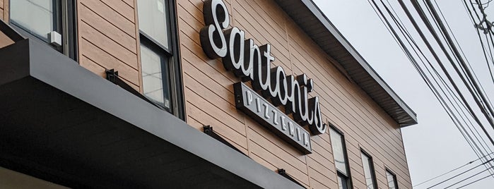 Santoni's Pizza is one of common places.