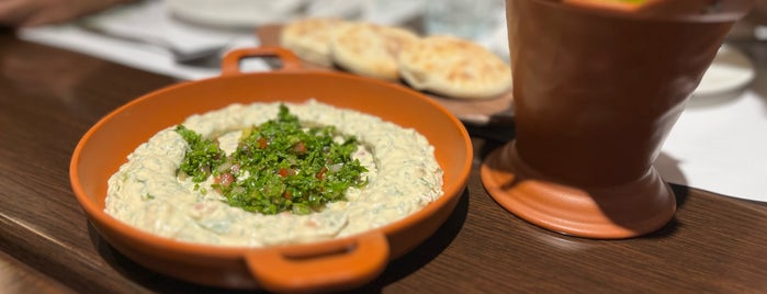 On the Wood عالحطب is one of The 15 Best Places for Hummus in Dubai.