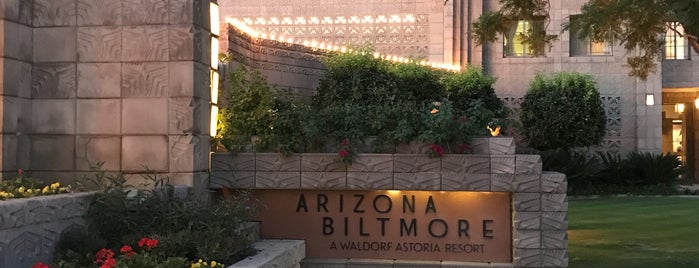 Waldorf Astoria Resort Arizona Biltmore is one of PHX Martinis in The Valley.