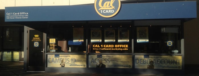 Cal 1 Card Office is one of Berkeley to-do!.