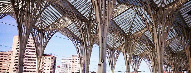 Oriente Station is one of Lisbon.