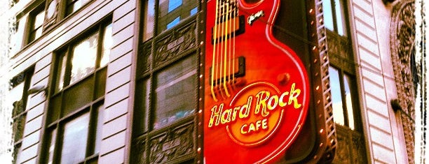 Hard Rock Cafe is one of New York Trip.