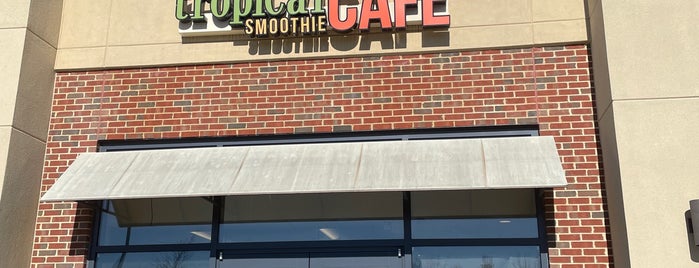 Tropical Smoothie Cafe is one of Lugares favoritos de Alicia.