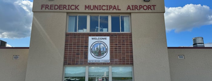 Frederick Municipal Airport is one of Frederick, MD.