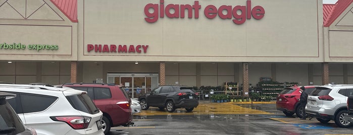 Giant Eagle Supermarket is one of places I visit.