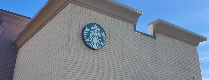 Starbucks is one of shannons places.