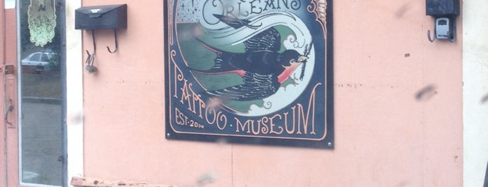 The New Orleans Tattoo Museum is one of Nola.