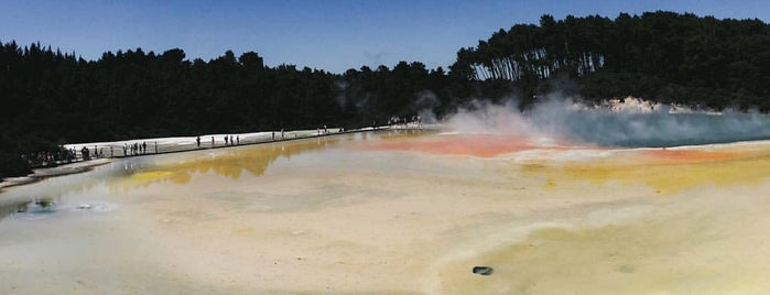 Wai-O-Tapu Thermal Wonderland is one of New Zealand.
