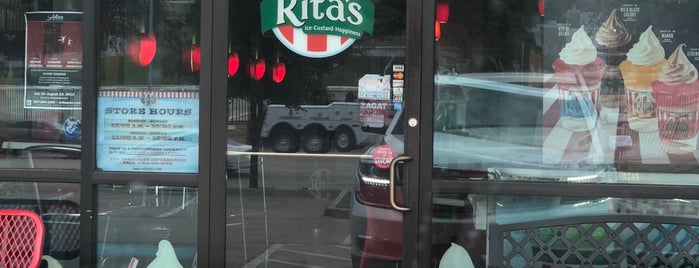 Rita's Italian Ice & Frozen Custard is one of สถานที่ที่ Tony ถูกใจ.