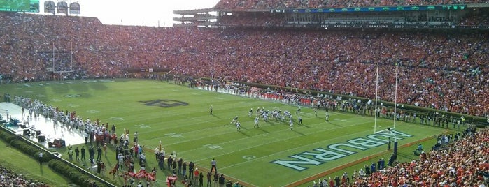 Pat Dye Field at Jordan-Hare Stadium is one of NCAA Division I FBS Football Stadiums.