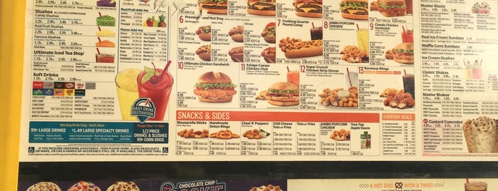 Sonic Drive-In is one of Diet Dr Pepper on Tap!!.