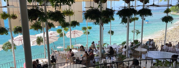 The Cliff Restaurant and Bar is one of Barbados.