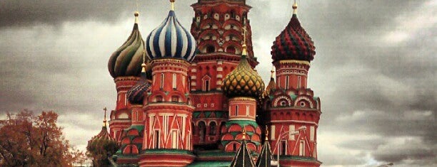 St. Basil's Cathedral is one of Sweet Places in Europe.