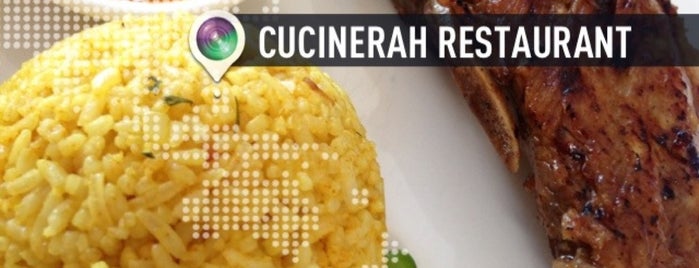 Cucinerah Restaurant is one of SHOULD.