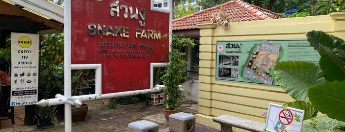 Snake Farm is one of Thailand To-Do.