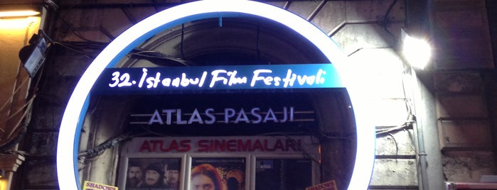 Atlas Sineması is one of İstanbul'un sinemaları.