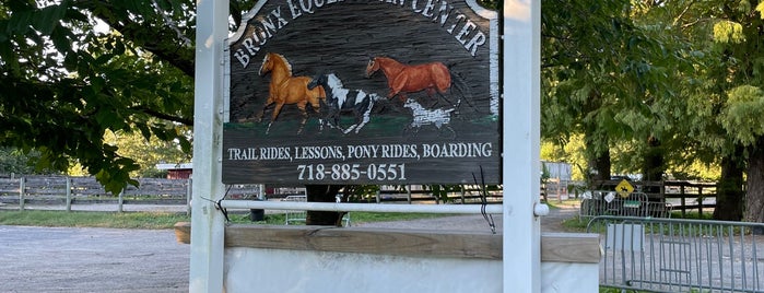 Bronx Equestrian Center is one of Activities.
