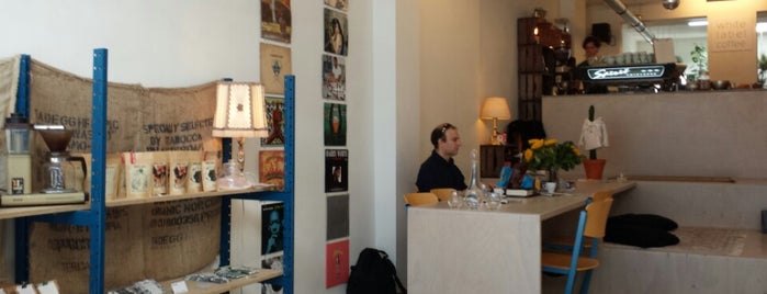White Label Coffee is one of Coworking in progress, Amsterdam.