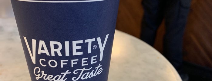 Variety Coffee Roasters is one of NYC visitor recos.