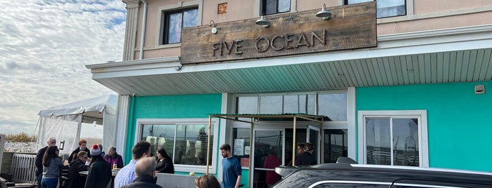 Five Ocean is one of Happy Hour Spots.