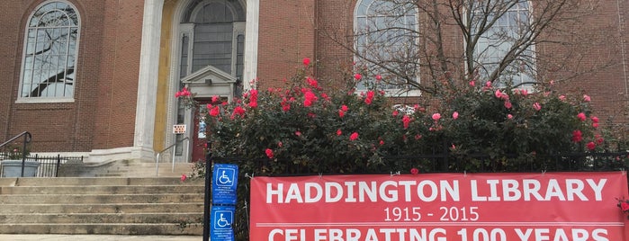 Free Library of Philadelphia- Haddington Branch is one of Tracey’s Liked Places.