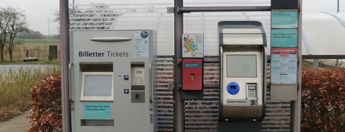 Birk Centerpark Station is one of Railway stations: Aarhus-Silkeborg-Herning.