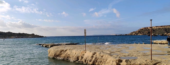 Ġnejna Bay is one of Malta.