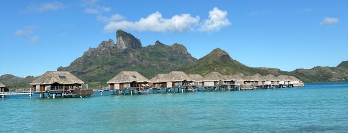 Four Seasons Resort Bora Bora is one of 2016-06-25t0709 P Gaugain cruise.