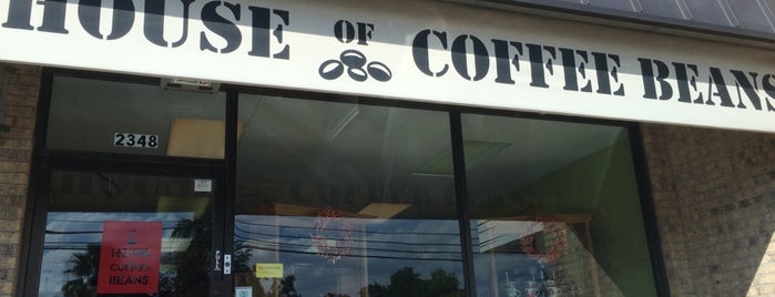 House of Coffee Beans is one of Houston coffee.