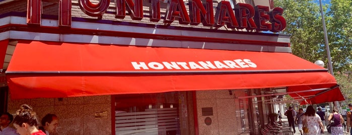 Hontanares is one of Palmera de chocolate?.