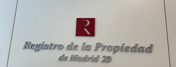 Registros de la Propiedad de Madrid is one of Aceptan tickets Sodexo.