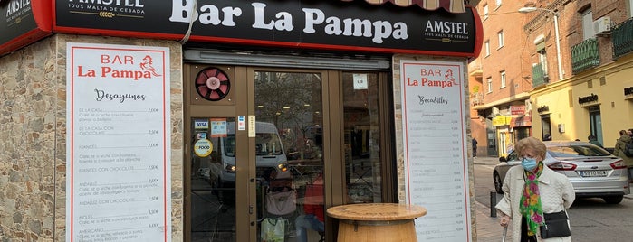 Bar La Pampa is one of Piso Tetuan.