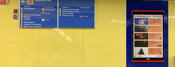 Metro Lavapiés is one of Madrid.