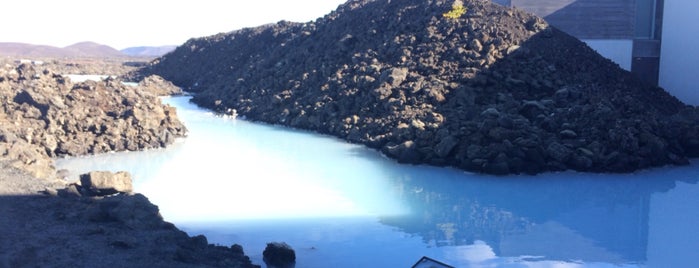 Bláa lónið (Blue Lagoon) is one of Tempat yang Disukai David.