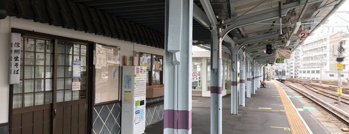 信州生蕎麦  松本駅6番ホーム is one of 駅そば　長野県.